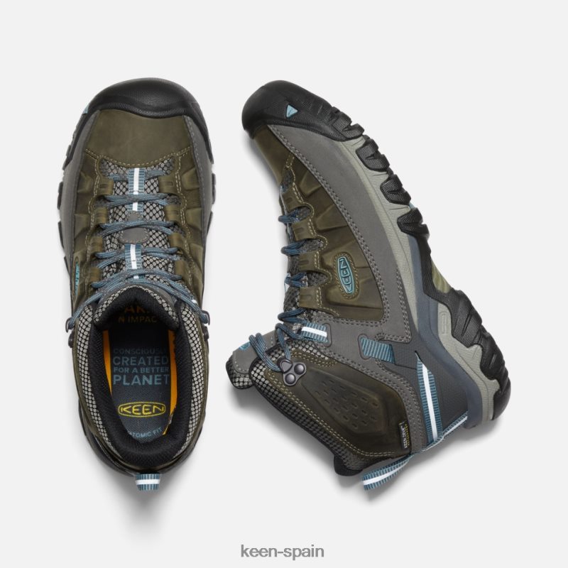 67LRTD316 Keen mujer bota impermeable targhee iii ancha imán-azul atlántico