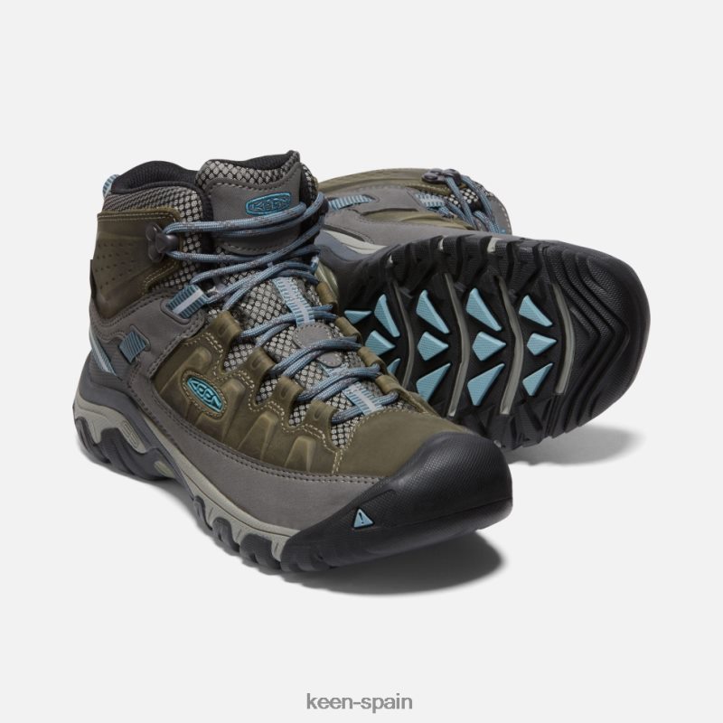 67LRTD316 Keen mujer bota impermeable targhee iii ancha imán-azul atlántico