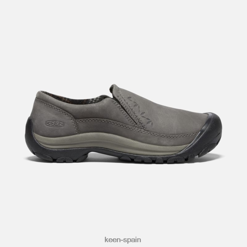 67LRTD318 Keen mujer zapato sin cordones de invierno kaci iii sombra gris azulado acero