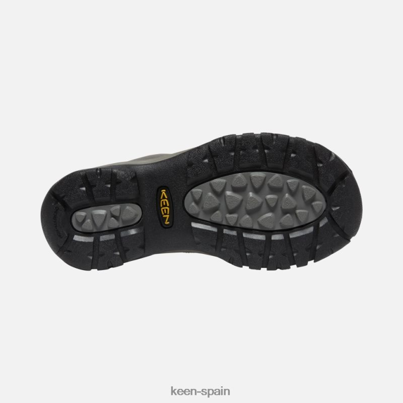 67LRTD318 Keen mujer zapato sin cordones de invierno kaci iii sombra gris azulado acero