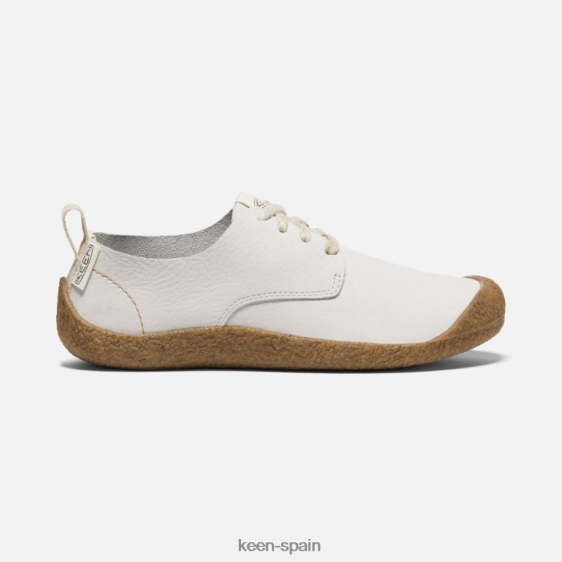 67LRTD319 Keen mujer zapato derby de piel mosey abedul de vapor