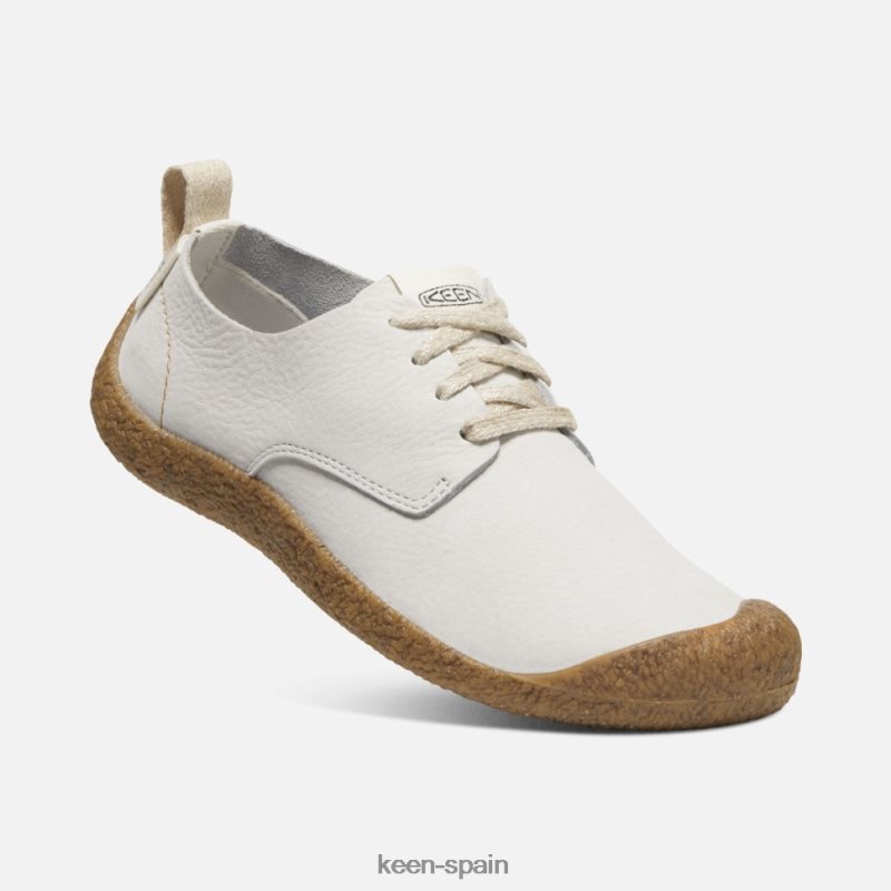 67LRTD319 Keen mujer zapato derby de piel mosey abedul de vapor