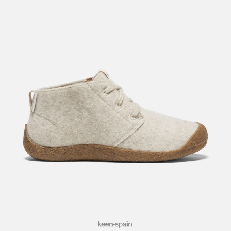 67LRTD325 Keen mujer botas chukka mosey abedul de fieltro natural