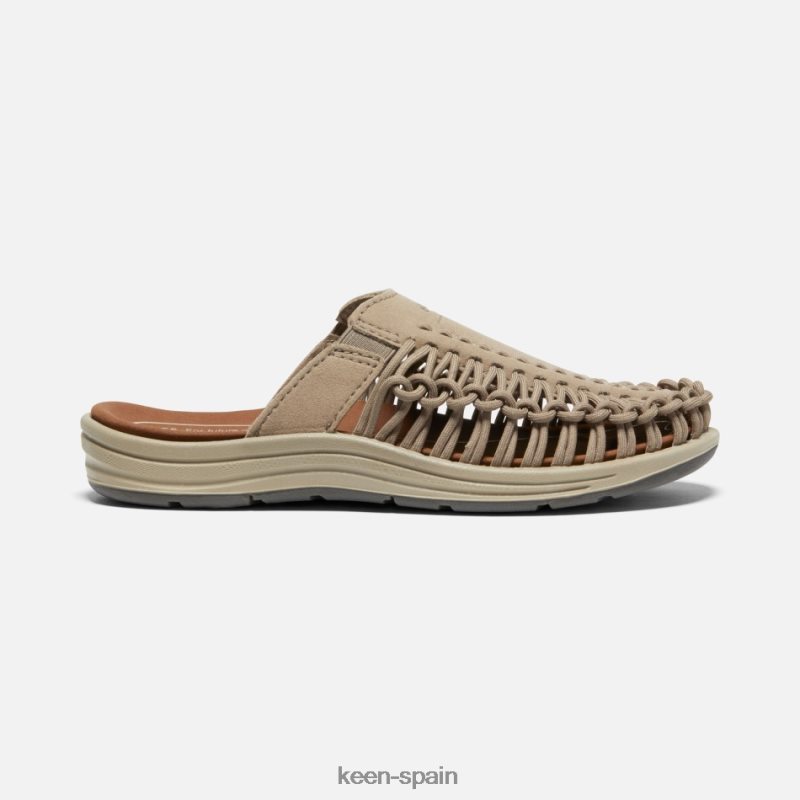 67LRTD103 Keen mujer diapositiva uneek ii Timberwolf-plaza topo