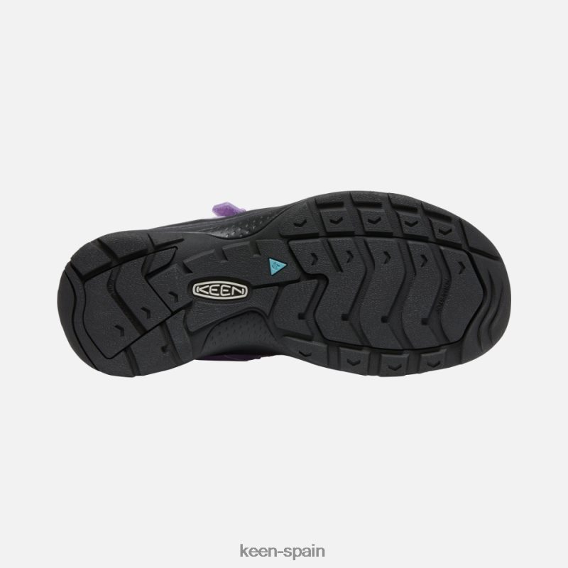 67LRTD31 Keen mujer sandalias astoria west con puntera abierta tinte morado