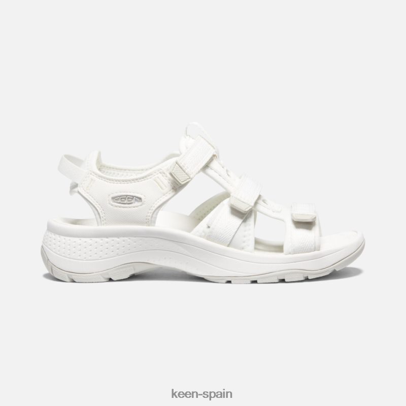 67LRTD34 Keen mujer sandalias astoria west con puntera abierta blanco