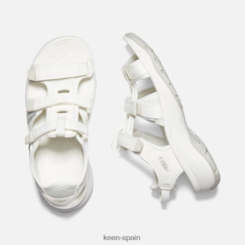 67LRTD34 Keen mujer sandalias astoria west con puntera abierta blanco