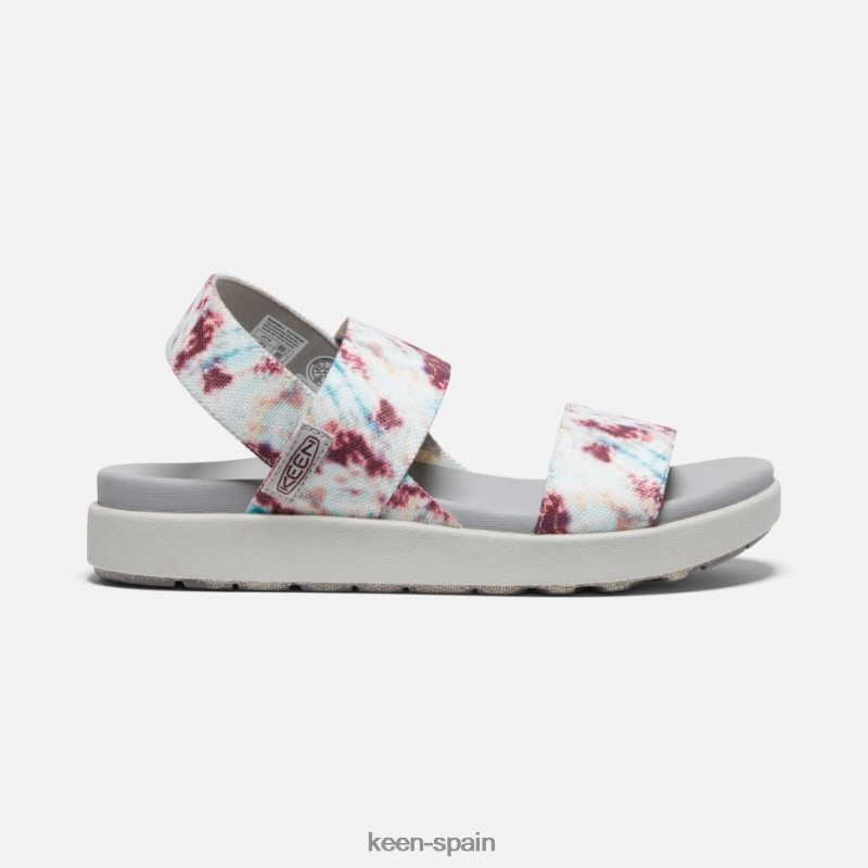 67LRTD378 Keen mujer sandalia elle con tira trasera tinte anudado andorra