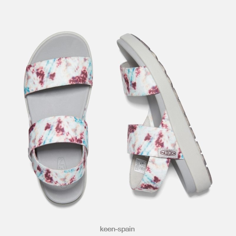 67LRTD378 Keen mujer sandalia elle con tira trasera tinte anudado andorra