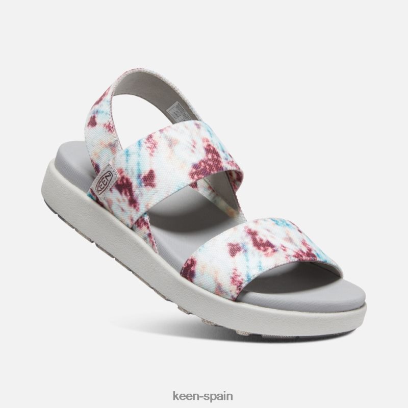 67LRTD378 Keen mujer sandalia elle con tira trasera tinte anudado andorra