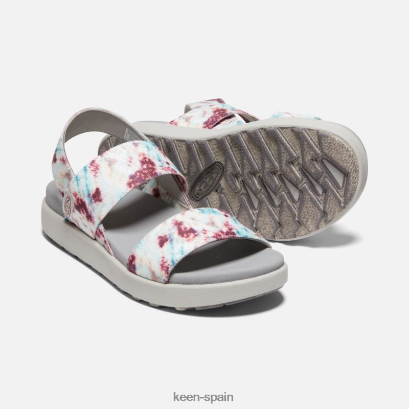 67LRTD378 Keen mujer sandalia elle con tira trasera tinte anudado andorra