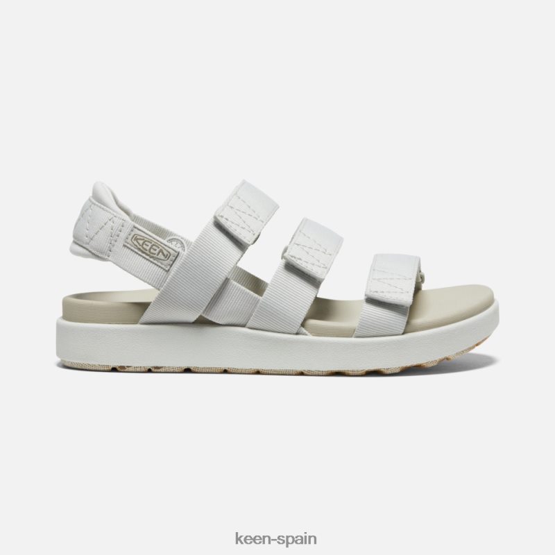67LRTD382 Keen mujer elle tiras abedul plateado-plaza topo