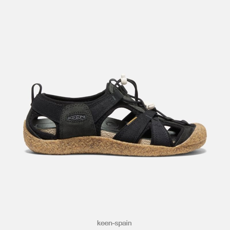 67LRTD60 Keen mujer sandalia de cosecha howser negro