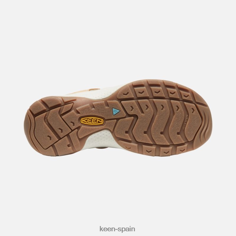 67LRTD69 Keen mujer sandalia astoria west de piel vidrio azul