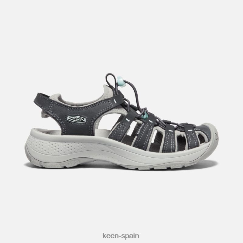 67LRTD70 Keen mujer sandalia astoria west de piel vapor magnético