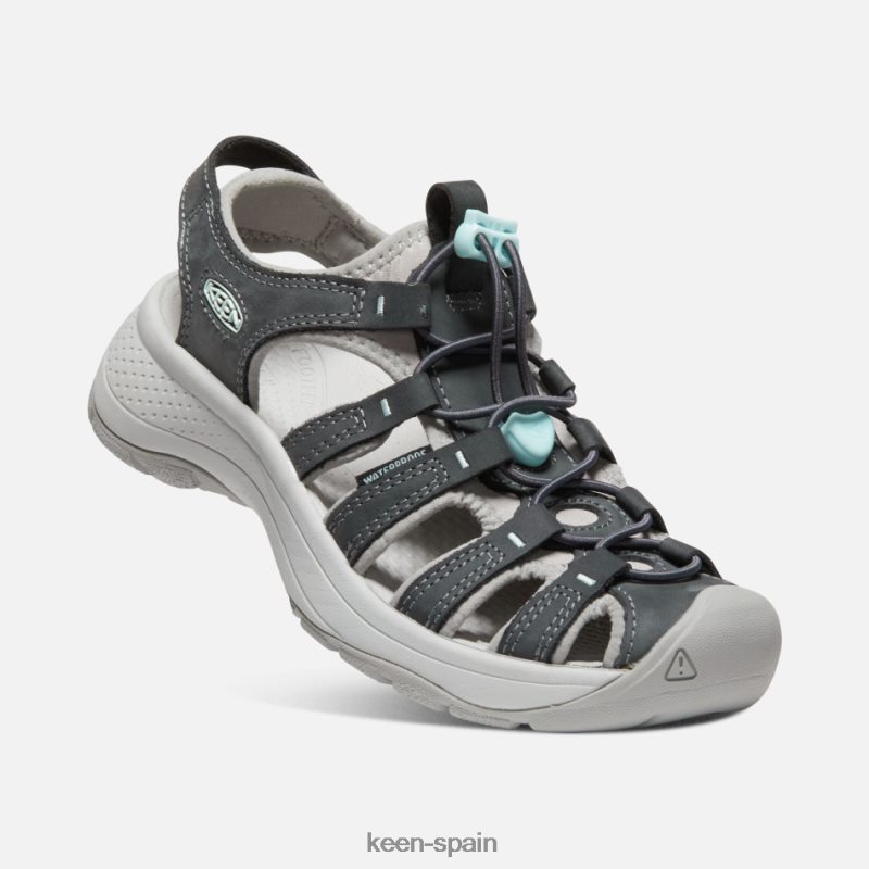 67LRTD70 Keen mujer sandalia astoria west de piel vapor magnético
