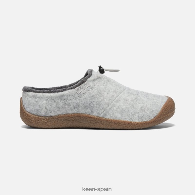 67LRTD82 Keen mujer diapositiva howser iii vapor de lana gris claro