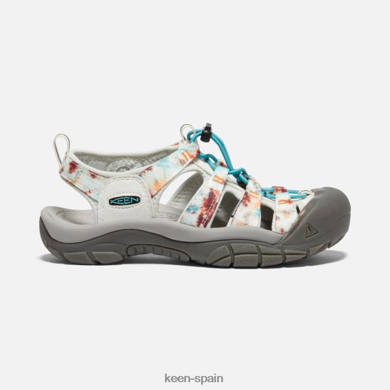 67LRTD96 Keen mujer sandalias newport h2 llovizna-porcelana