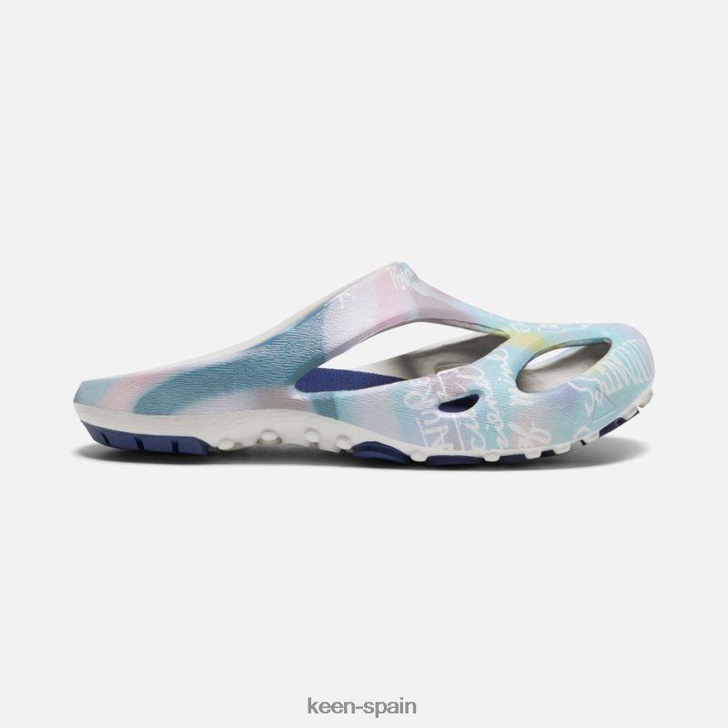 67LRTD98 Keen mujer artes shanti profundidades multi-azules