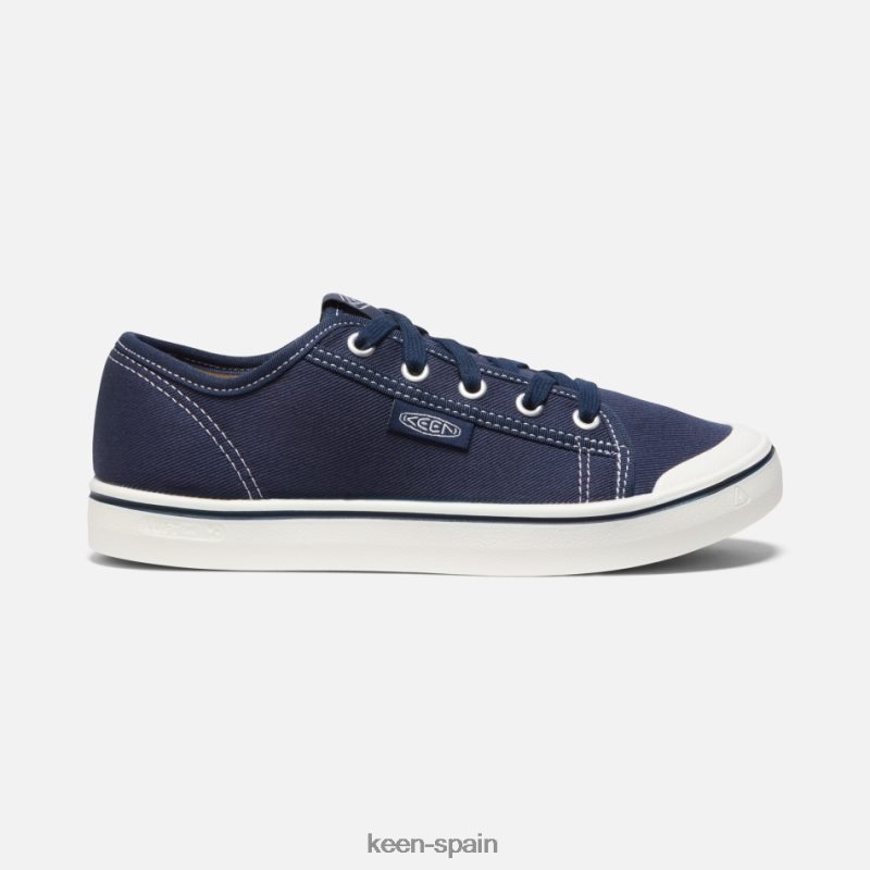 67LRTD118 Keen mujer elsa v entrenador azul marino-blanco estrella