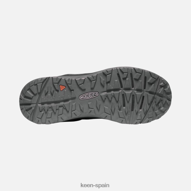 67LRTD122 Keen mujer zapatillas senderismo terradora ii vent negro-gris acero