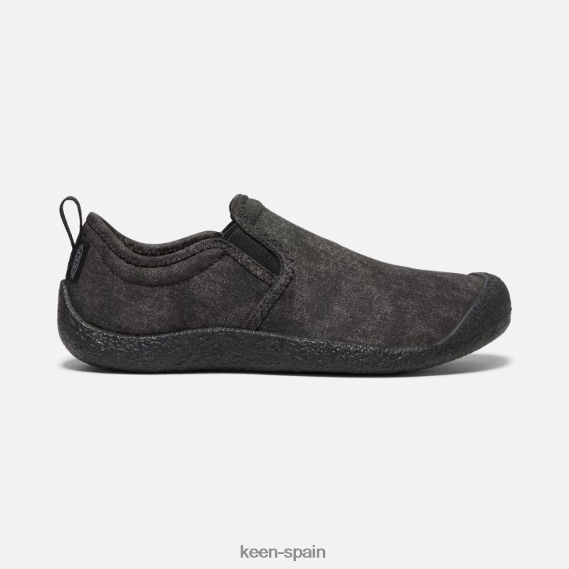 67LRTD141 Keen mujer zapatillas de lona howser negro