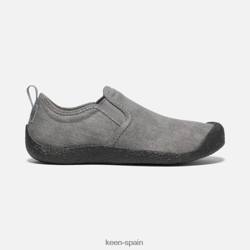 67LRTD143 Keen mujer zapatillas de lona howser gris negro