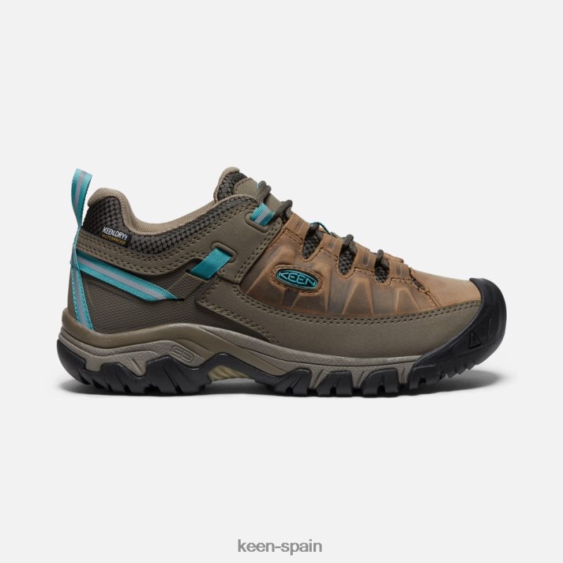 67LRTD152 Keen mujer zapatos de senderismo impermeables targhee iii porcelana de coco tostada