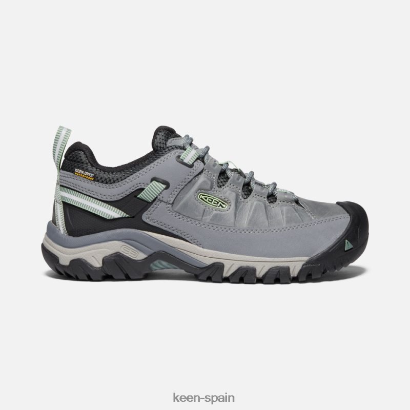 67LRTD153 Keen mujer zapatos de senderismo impermeables targhee iii verde pato blanqueador