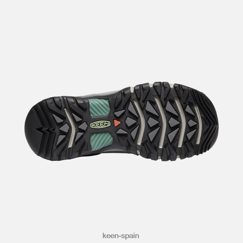 67LRTD153 Keen mujer zapatos de senderismo impermeables targhee iii verde pato blanqueador