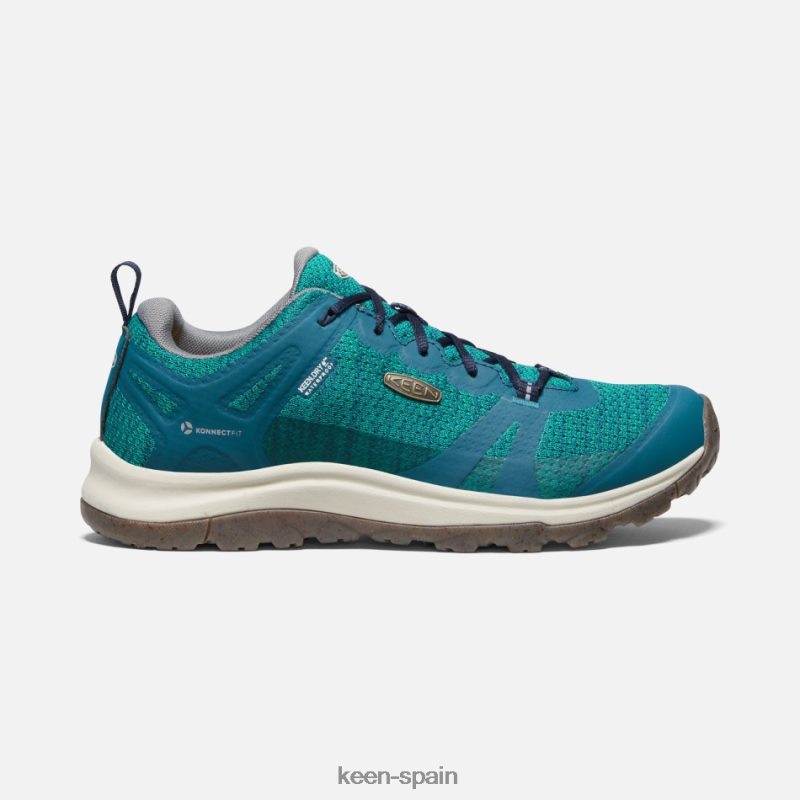 67LRTD155 Keen mujer zapatillas de senderismo impermeables terradora ii noches azul coral-azul