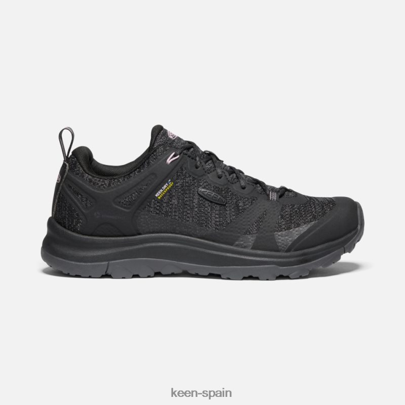 67LRTD156 Keen mujer zapatillas de senderismo impermeables terradora ii imán negro