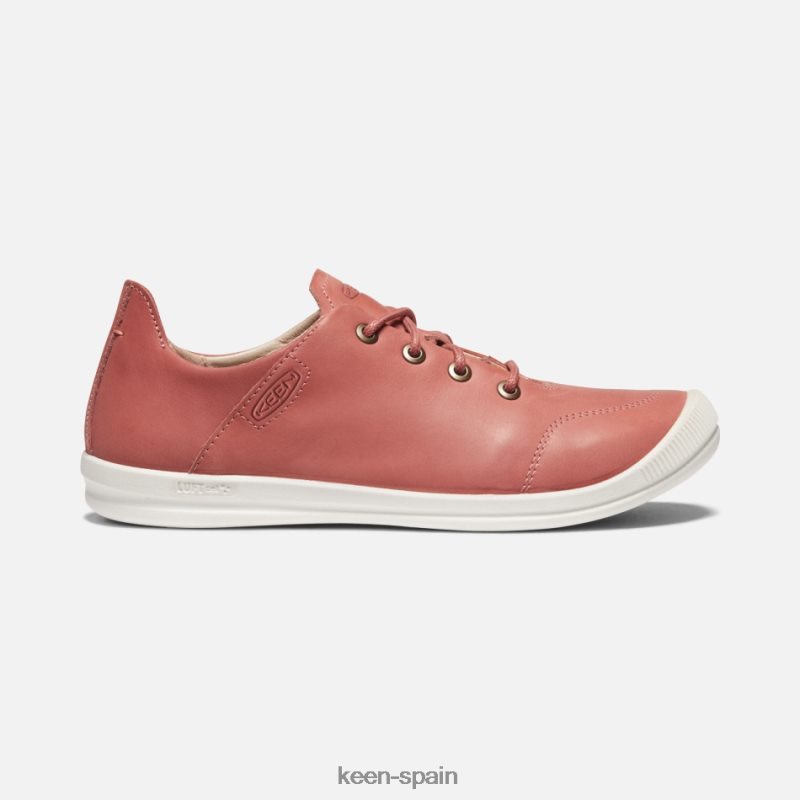67LRTD164 Keen mujer zapatillas casual lorelai ii ladrillo polvo estrella blanco