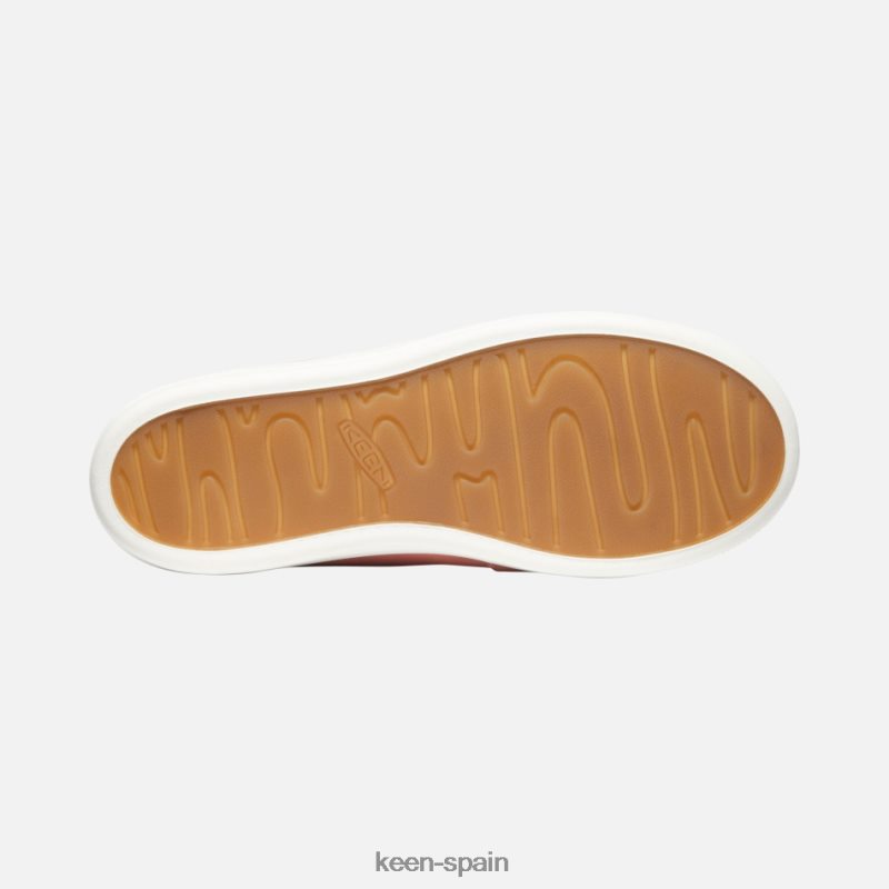 67LRTD164 Keen mujer zapatillas casual lorelai ii ladrillo polvo estrella blanco