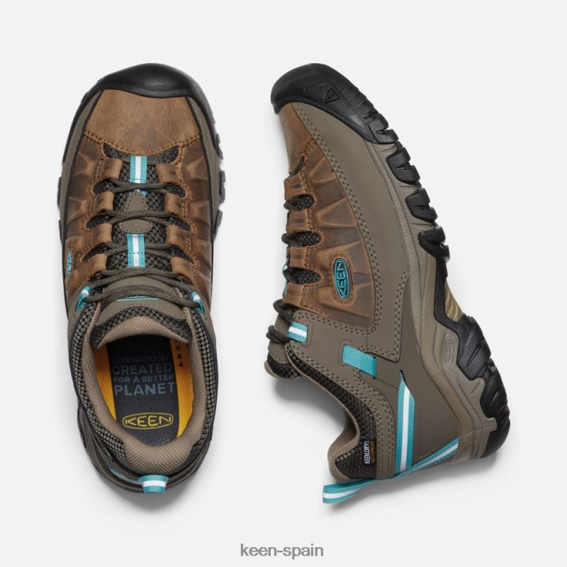 67LRTD333 Keen mujer targhee iii impermeable porcelana de coco tostada