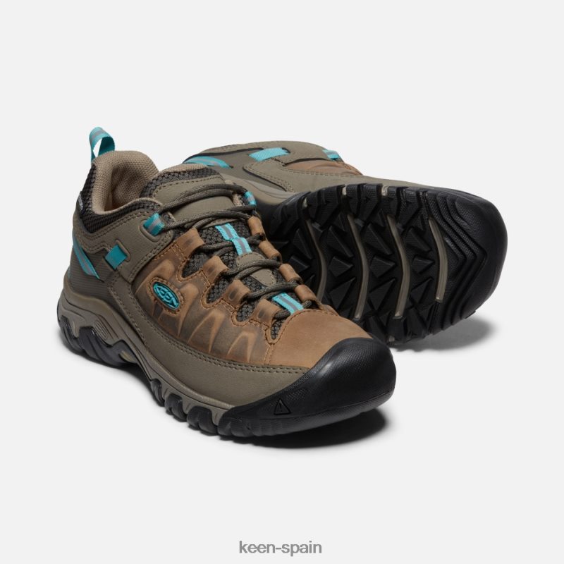 67LRTD333 Keen mujer targhee iii impermeable porcelana de coco tostada
