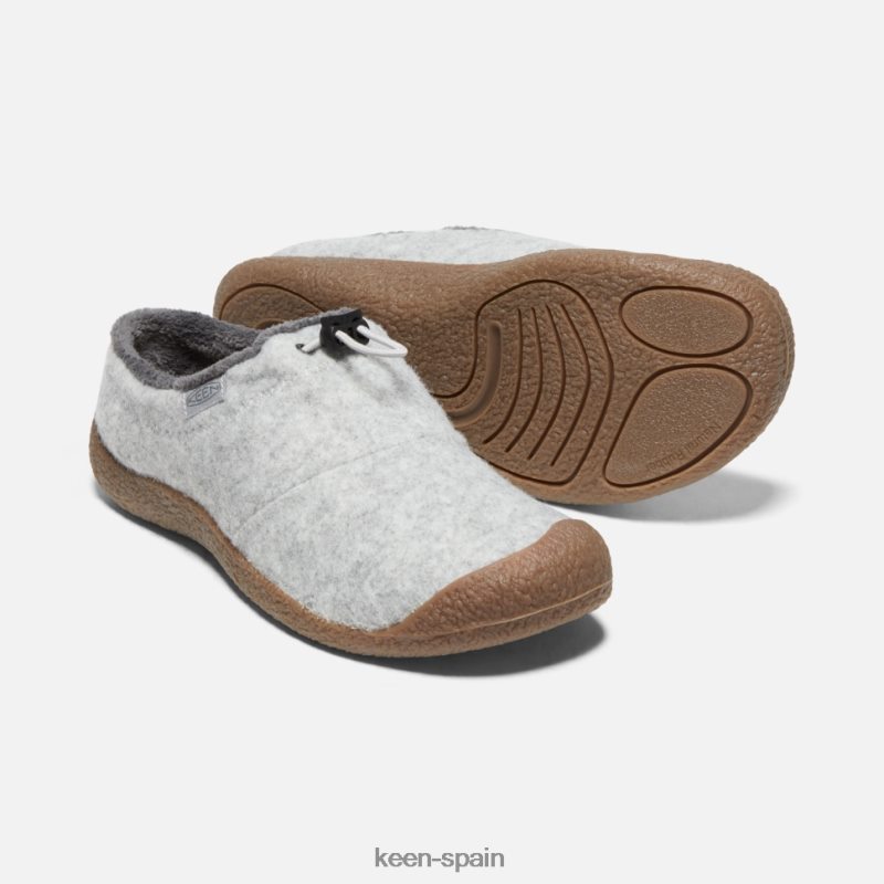 67LRTD346 Keen mujer diapositiva howser iii vapor de lana gris claro