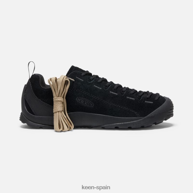 67LRTD350 Keen mujer zapatillas de ante jaspe peludo negro-negro
