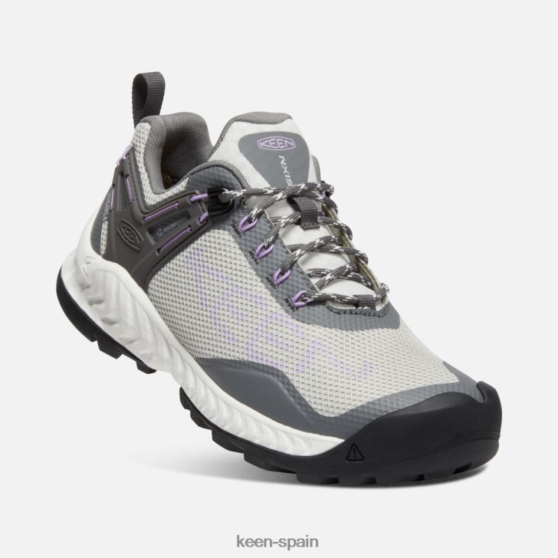 67LRTD400 Keen mujer zapato impermeable nxis evo gris acero-lavanda inglesa