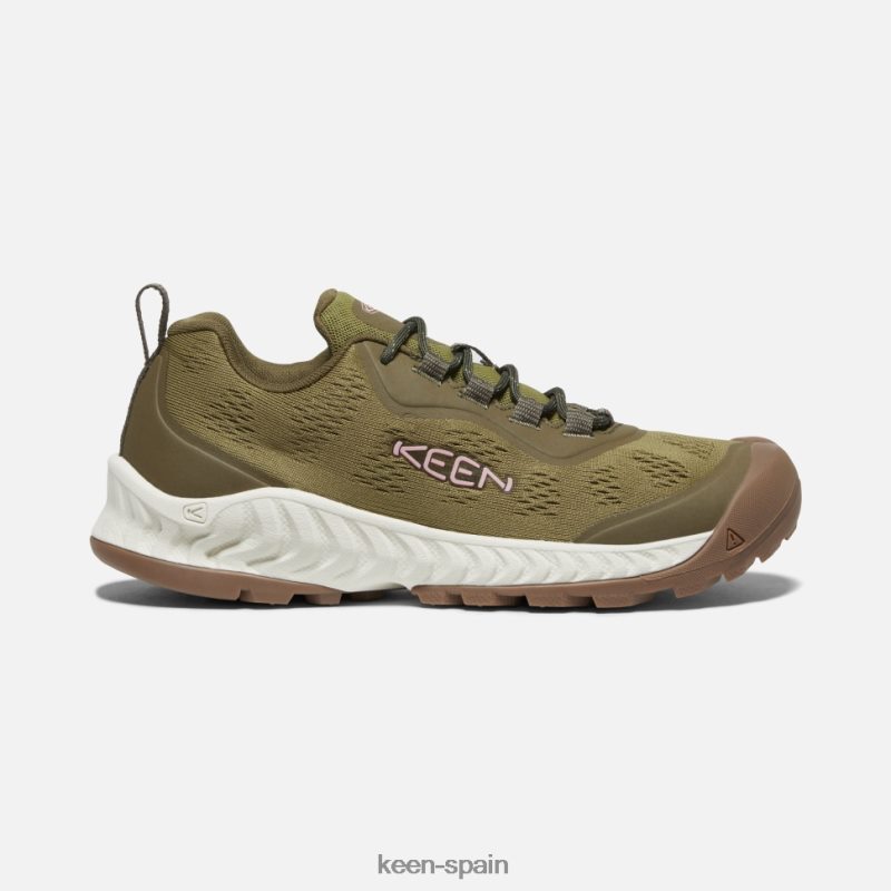67LRTD404 Keen mujer velocidad del eje glaseado rosa oliva