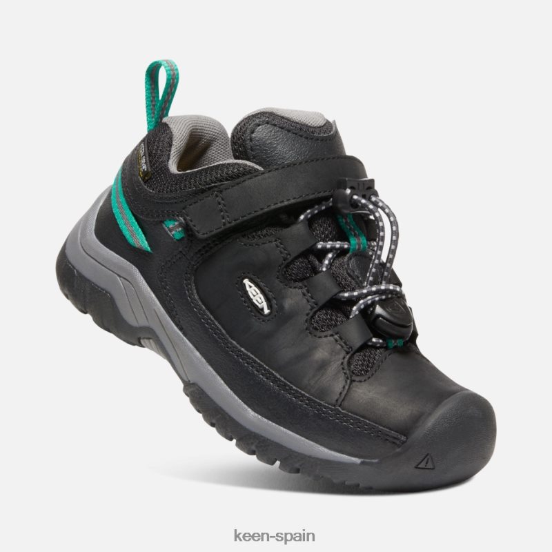 67LRTD532 Keen niños zapato impermeable little \'targhee blanco-estrella negra