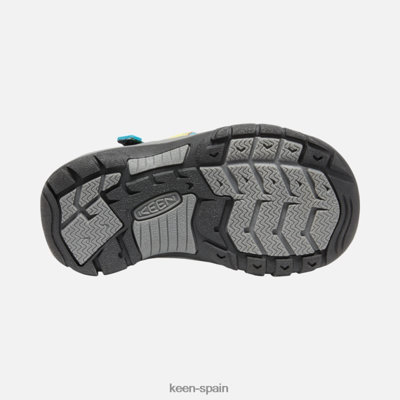67LRTD587 Keen niños pequeño \'newport h2 teñido anudado del arco iris