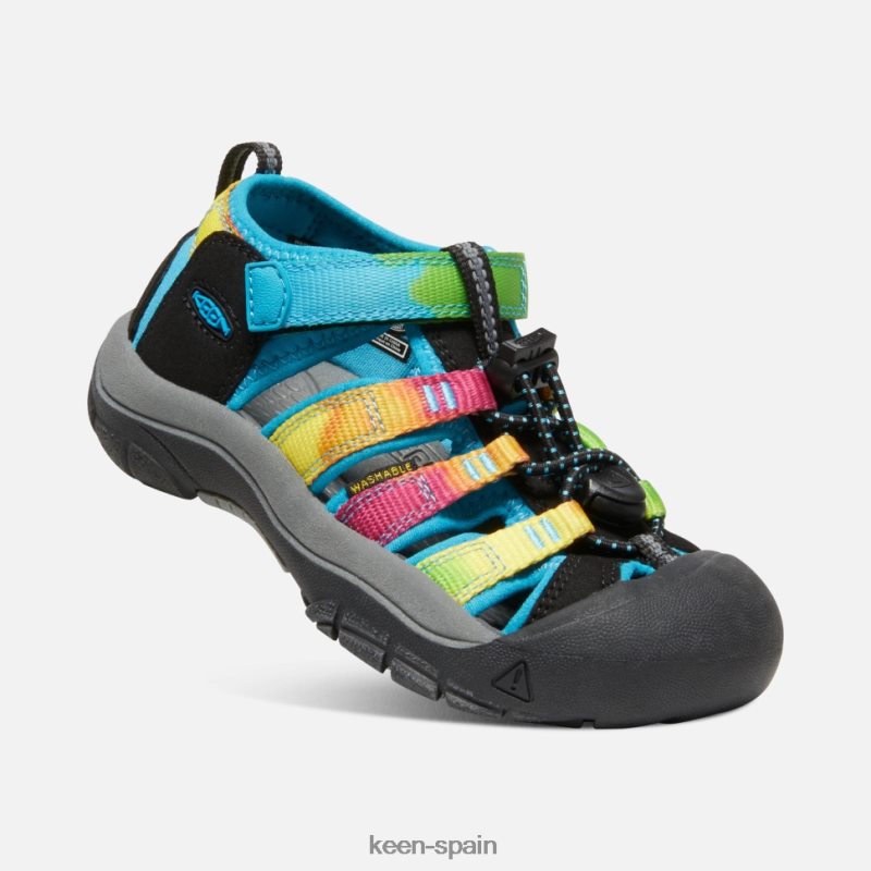 67LRTD587 Keen niños pequeño \'newport h2 teñido anudado del arco iris