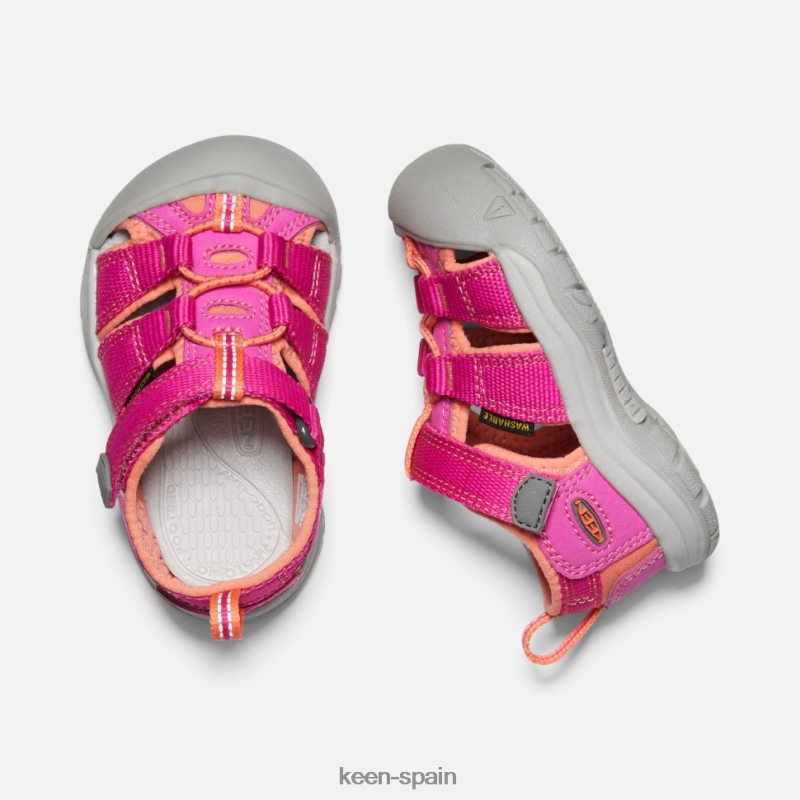 67LRTD588 Keen niños newport h2 para niños pequeños coral muy fusión de bayas