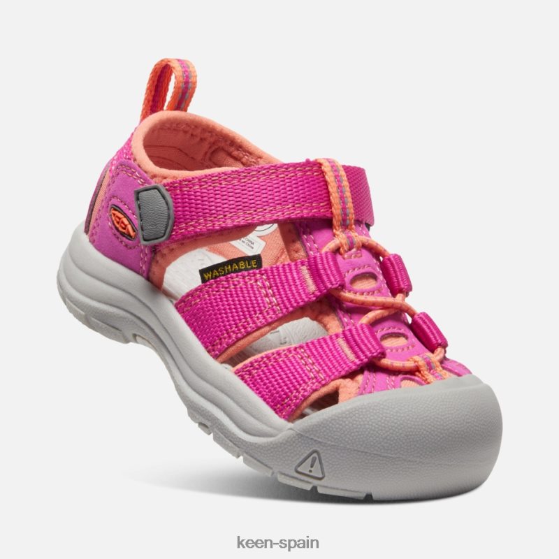 67LRTD588 Keen niños newport h2 para niños pequeños coral muy fusión de bayas