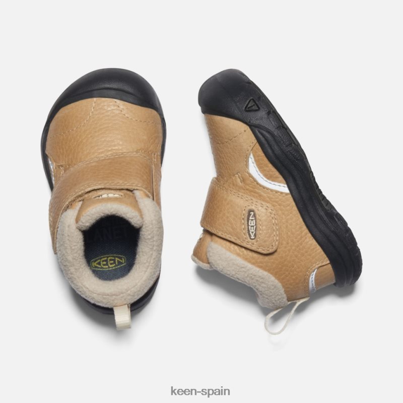 67LRTD596 Keen niños bota kootenay iii para niños pequeños piña-abedul