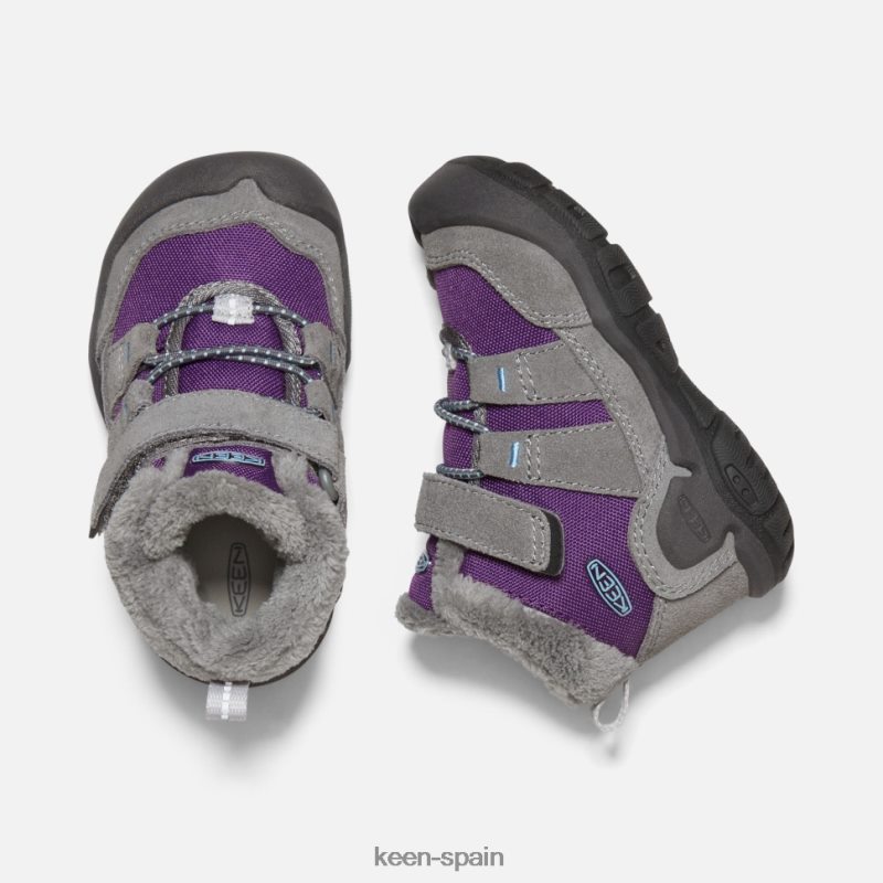 67LRTD548 Keen niños chukka con nudo para niños pequeños gris acero-carisma