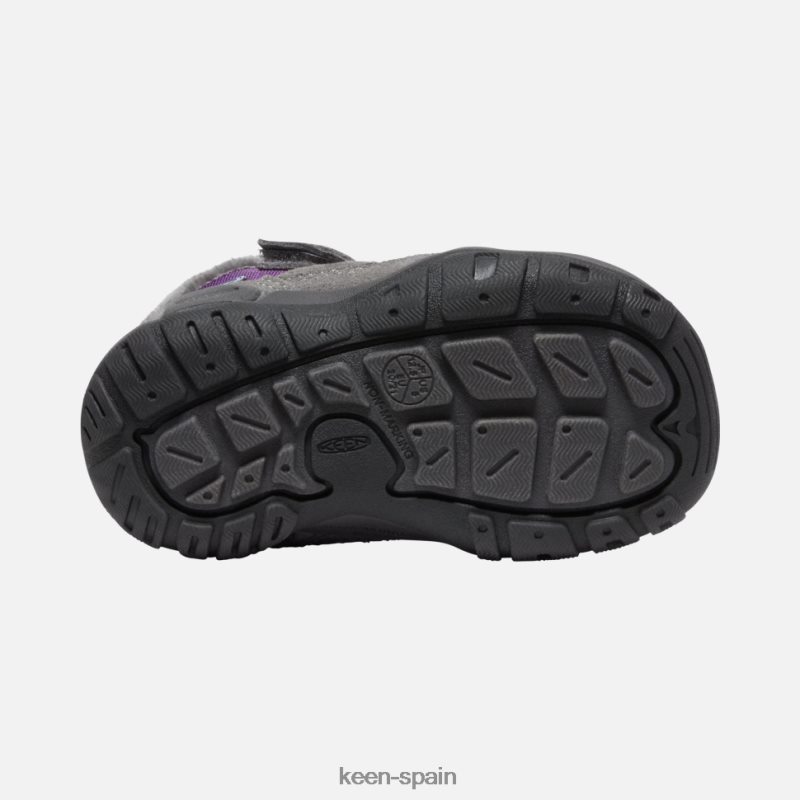 67LRTD548 Keen niños chukka con nudo para niños pequeños gris acero-carisma