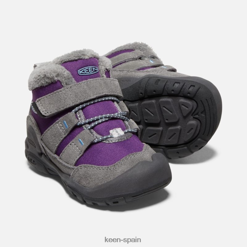 67LRTD548 Keen niños chukka con nudo para niños pequeños gris acero-carisma