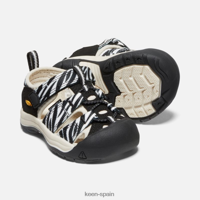 67LRTD563 Keen niños newport h2 para niños pequeños cajeros automáticos estrella cebra